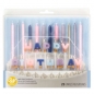 Preview: Candle Set - Happy Birthday / Pink Blue Lilac Gold